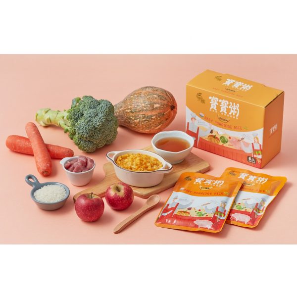 王朝 - 寶寶粥 (南瓜豬肉) 台灣製 150克 x 6包：圖片 3